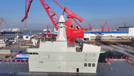 合法正规的配资平台 海军四川舰 正式出坞！